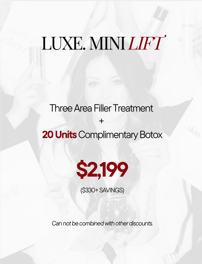 LUV U: Mini Luxe. Lift Package + FREE 20 Units Botox